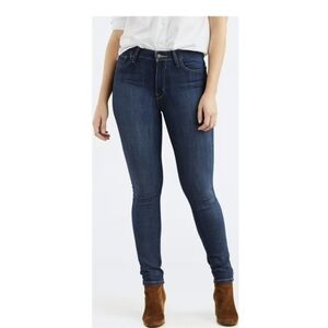721 levis Highrise Skinny Jeans womens size 26 medium wash
